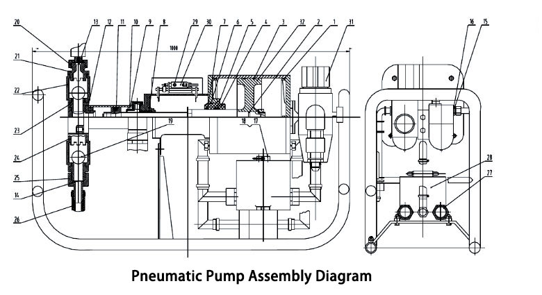 Pneumatic Injection Pump