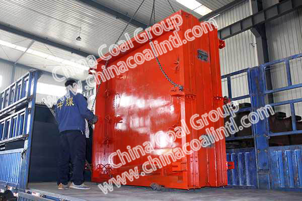 A Batch of Mine Doors Equipment Sent to Shanxi Shuozhou