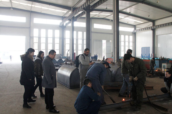Warmly Welcome Pakistani Businessmen To China Coal Group for Steel Plate and Railway Equipment