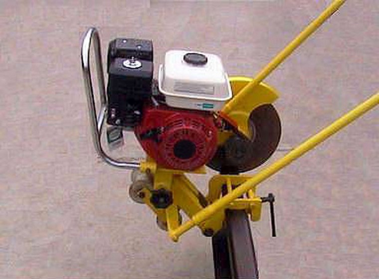 Gasoline Powered Railroad Rail Track Cutting Machine, Gasoline Powered