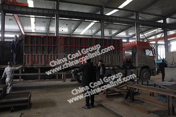  China Coal Group Sent A batch of U-shaped Steel Support To Changzhi City Shanxi Province