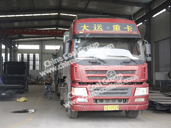 China Coal Group Sent A Batch Of New Tipping Mine Car To Gansu Province