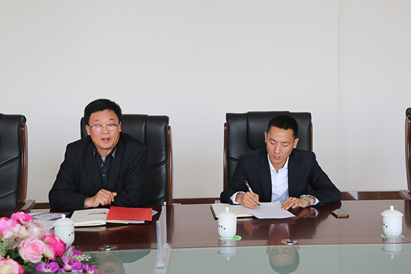 Warmly Welcome Jining High-Tech Zone Leaders To Visit China Coal Group