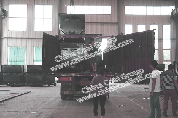 China Coal Group Sent A Batch Of Fixed Mine Cars To Shanxi Province Weinan City