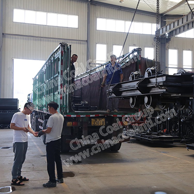 China Coal Group Sent A Batch Of Mining Flatbed Car To Shanxi Province