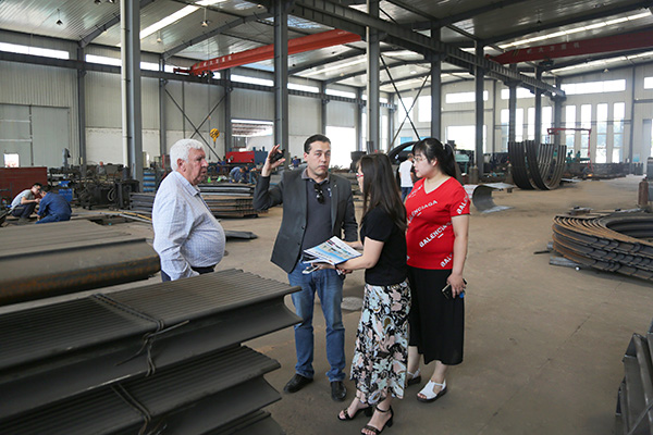 Warmly Welcomes Colombian Merchants To Visit China Coal Group For Purchase Steel Material