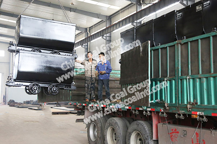 China Coal Group Send A Batch Of Fixed Mine CarsTo Qizhou City Shanxi Provinc