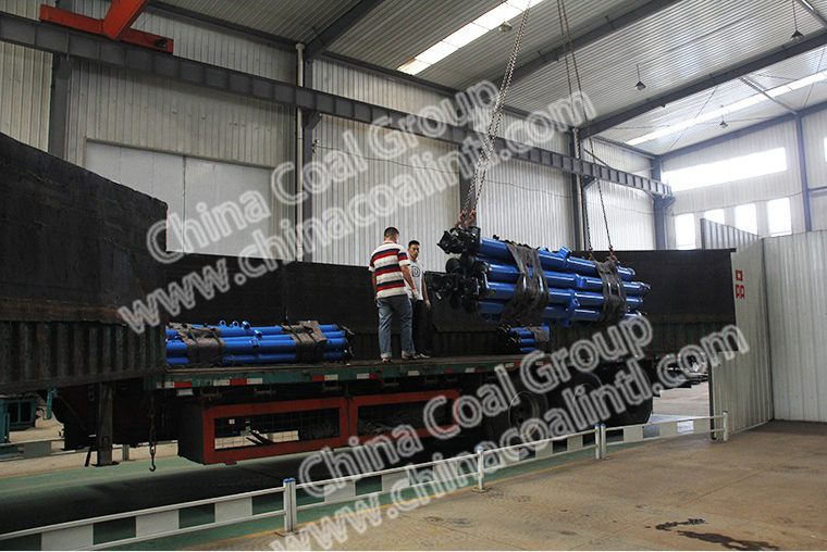 China Coal Group Sent A Batch Of Hydraulic Support To Gujiao City Shanxi Province
