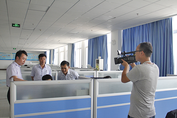 Warmly Welcome The Reporters Of Jining High-Tech Zone TV Station To Report On The China Coal Party Committee