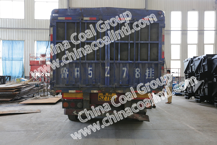 Chian Coal Sent A Batch Of Side Dump Mine Car To Jincheng City Shanxi Province