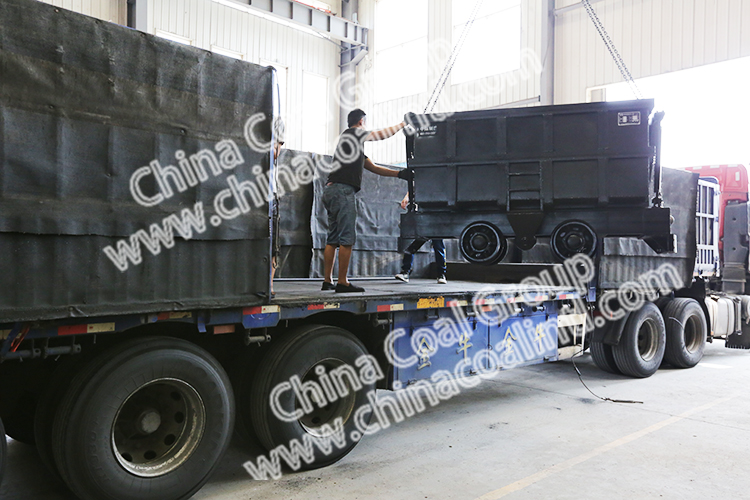 Chian Coal Sent A Batch Of Side Dump Mine Car To Jincheng City Shanxi Province