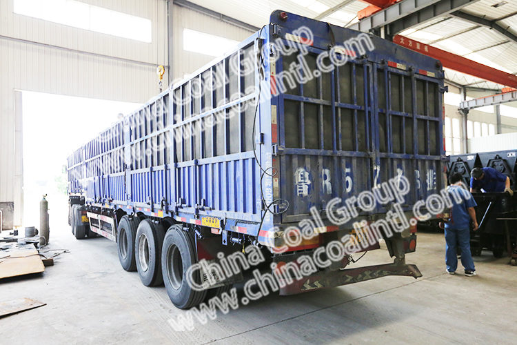 Chian Coal Sent A Batch Of Side Dump Mine Car To Jincheng City Shanxi Province