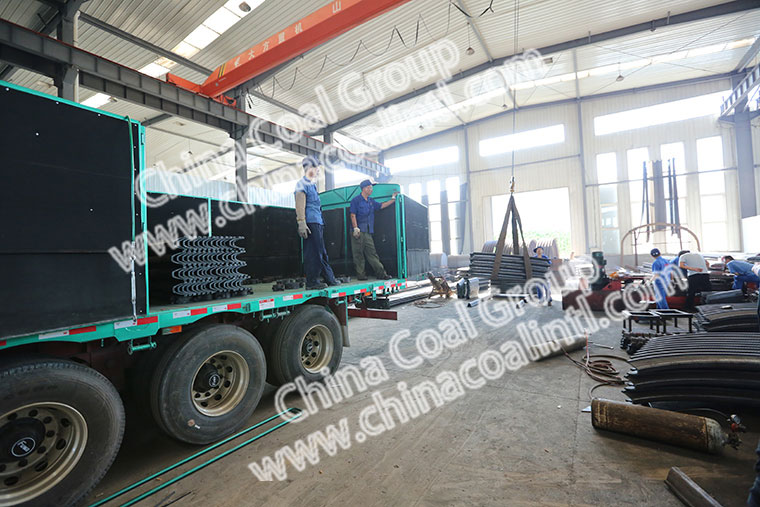 China Coal Group Sent A Batch Of U Shaped Steel Supports To Qinghai Province