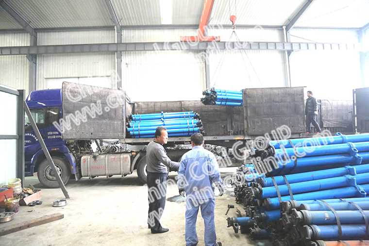 China Coal Group Sent Abatch Of Hydraulic Props To Shanxi Province