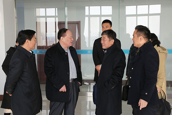 Warmly Welcome Shandong Provincial Commerce Department Leaders To Visit The Shandong Lvbei For Inspection And Guidance