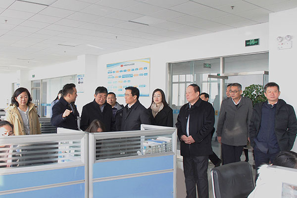 Warmly Welcome Shandong Provincial Commerce Department Leaders To Visit The Shandong Lvbei For Inspection And Guidance