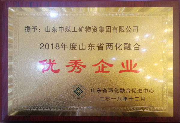 Congratulations To China Coal Group As The Outstanding Enterprise Of Shandong Province In 2018