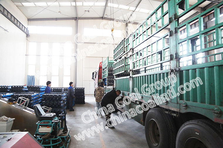 China Coal Group Sent A Batch Of Single Hydraulic Props To Heilongjiang Province