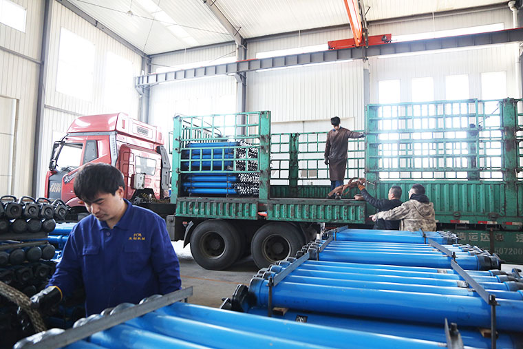 China Coal Group Sent A Batch Of Single Hydraulic Props To Heilongjiang Province