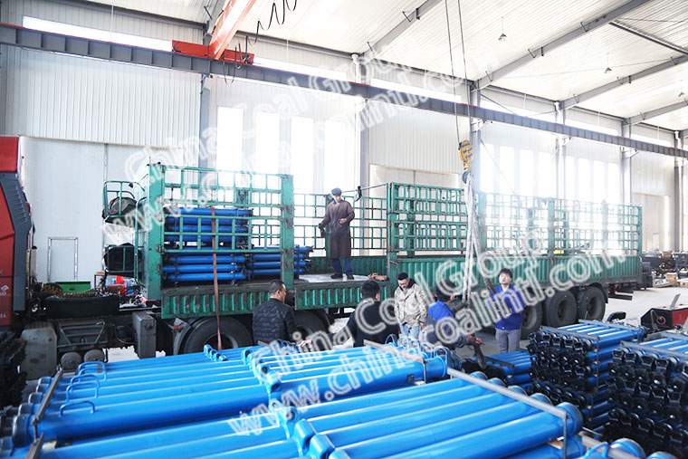 China Coal Group Sent A Batch Of Single Hydraulic Props To Heilongjiang Province