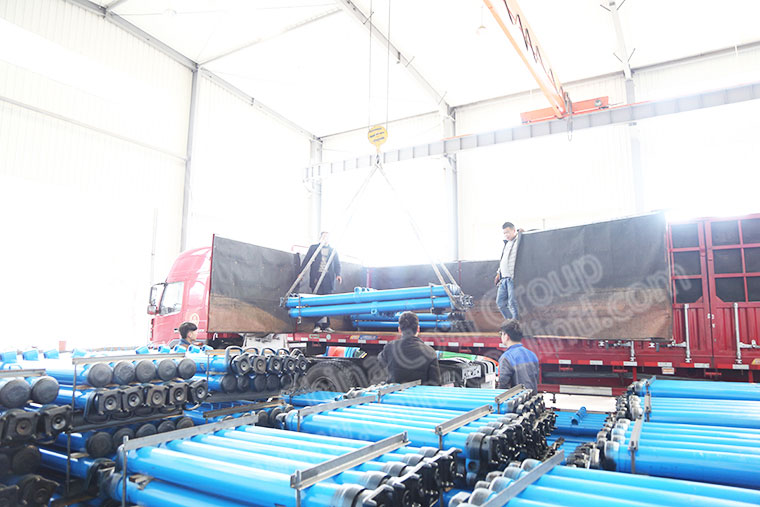 China Coal Group Sent A Batch Of Hydraulic Prop Equipment To Hejin Shanxi Province