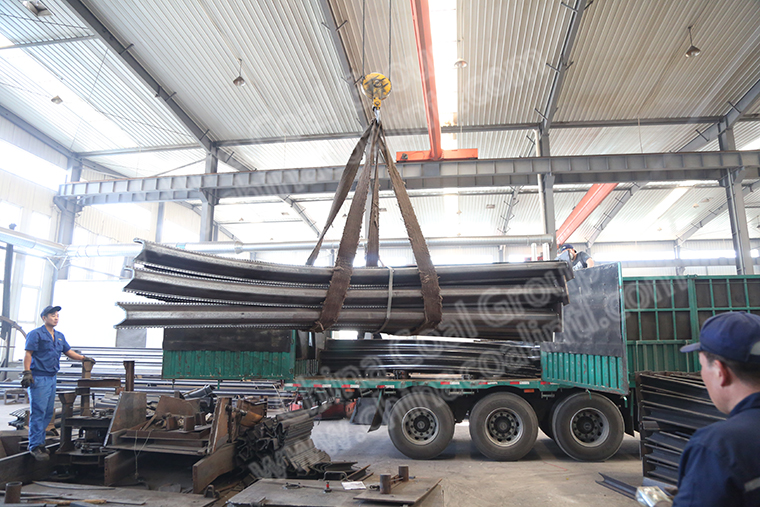 China Coal Group Sent A Batch Of U-Shaped Steel Support To Qinghai 