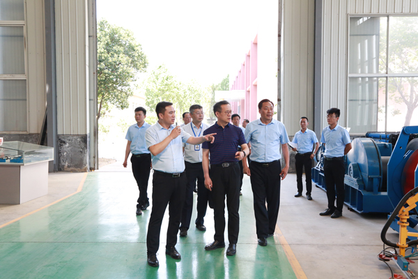 Warmly Welcome The Leaders Of Jining City Retired Military Affairs Bureau To Visit Shandong Tiandun