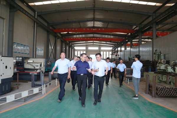 Warmly Welcome The Leaders Of Jining City Retired Military Affairs Bureau To Visit China Coal Group