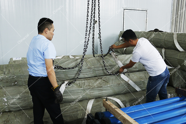 China Coal Group International Trading Co., Ltd. Exports A Group Of Anchor Rod To Iran Via Qingdao Port