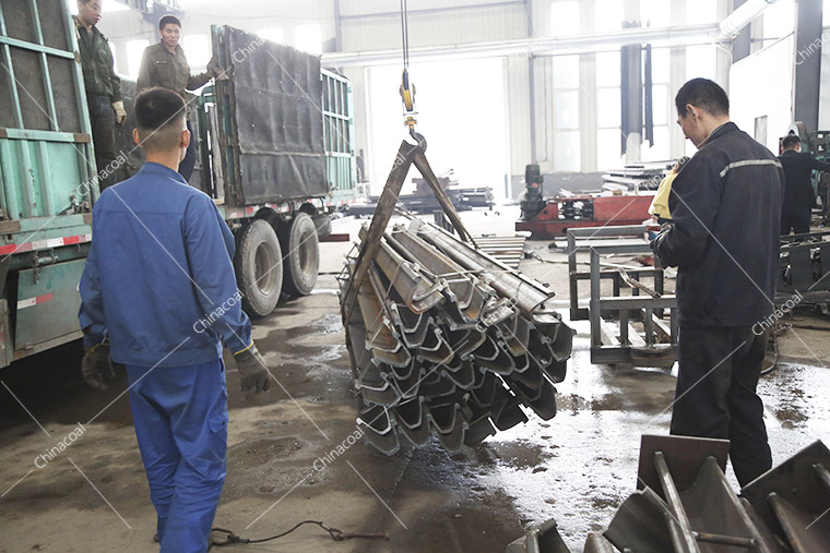 China Coal Group Send A Batch Of U-Shaped Steel Support To Qinghai Provice