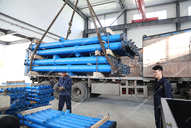  China Coal Group Sent A Group Of Hydraulic Props To Shanxi Province