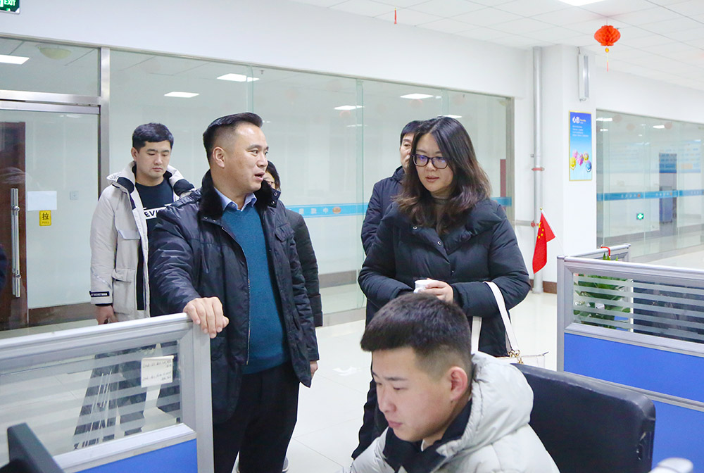 Warm Welcome Provincial Television Leadership And Municipal Bureau Of Human Resources And Social Affairs Leadership Come China Coal Group Visit Interview