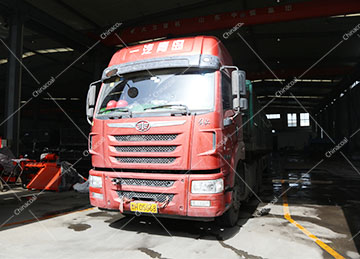 A Batch Of Mining Flatbed Trucks From China Coal Group Was Sent To Ningxia Province