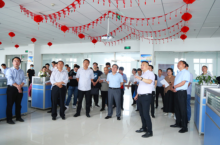 Warmly Welcome The Leaders Of Zibo Equipment Manufacturing Association To Visit China Coal Group