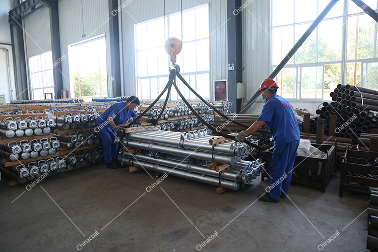 China Coal Group Send A Batch Mine Single Hydraulic Prop To Datong,Shanxi