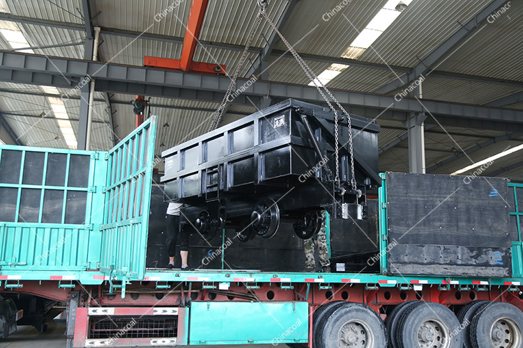 China Coal Group Sent A batch Side Dump cars to Longyan, Fujian