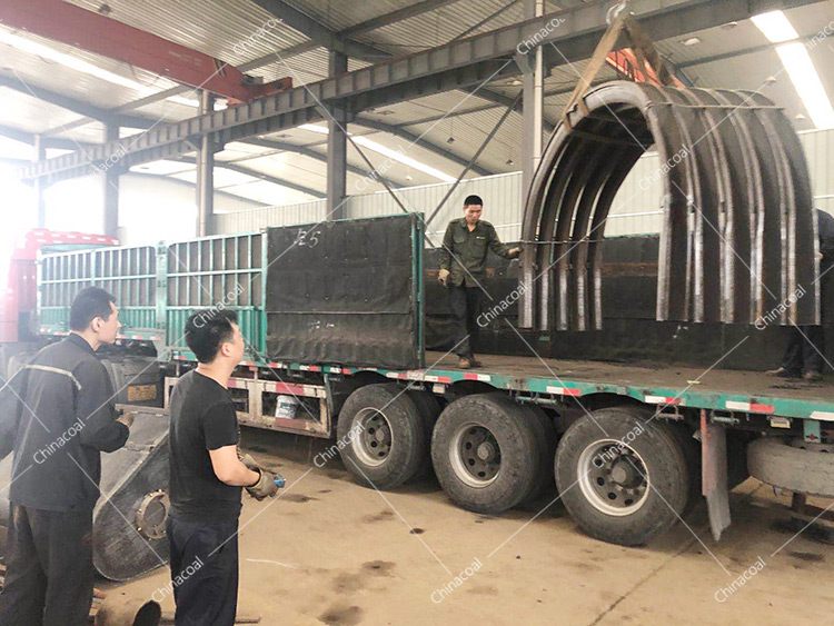 China Coal Group Sent A Batch Of New U-Shaped Steel Supports To Heilongjiang And Qinghai