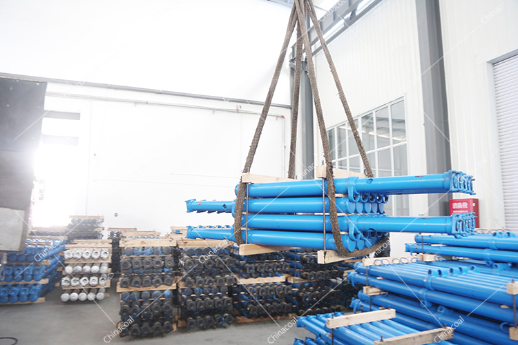 China Coal Group Sent A Batch Of Hydraulic Props And Metal Roof Beams To Shanxi Jinzhong