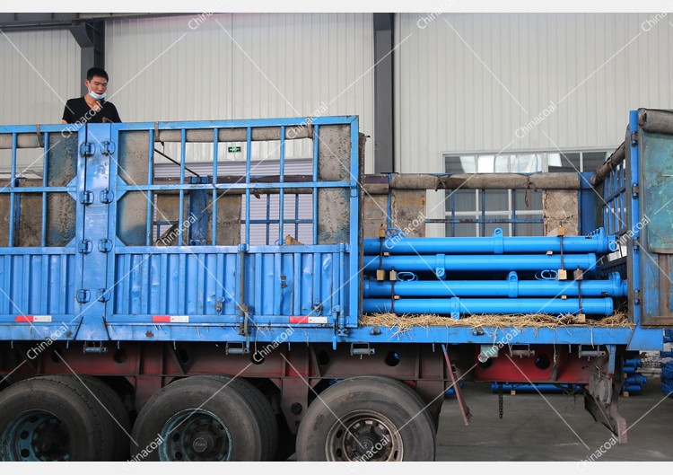 China Coal Group Sent A Batch Of Mining Single Hydraulic Props To Luliang, Shanxi