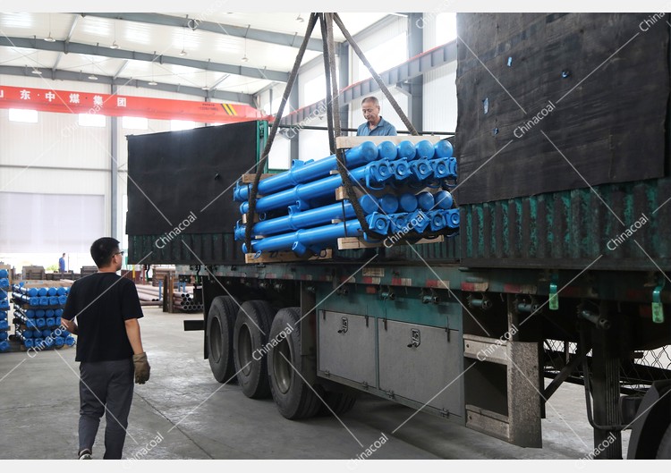 China Coal Group Sent A Batch Of Mining Single Hydraulic Props To Shanxi