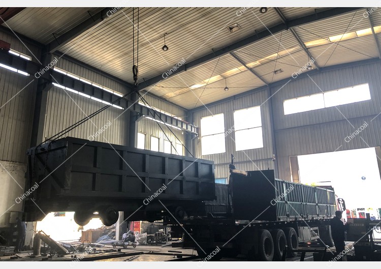 China Coal Group Send A Batch Of Curved Side Dumping Cars And Bucket Tipping Mine Cars To Ningxia And Shanxi 