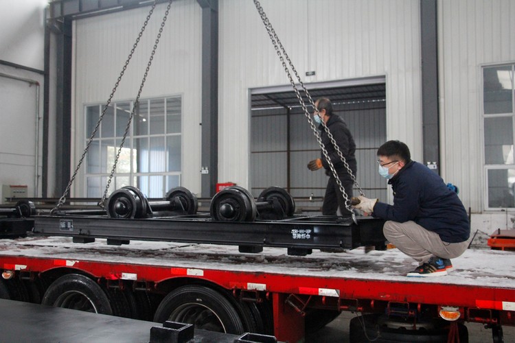 China Coal Group Sent A Batch Of Mining Flatbed Carts To Shanxi