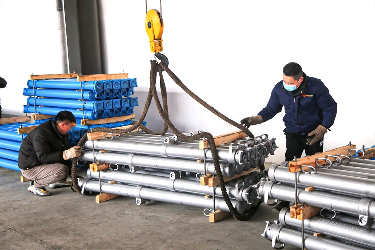 China Coal Group Sent A Batch Of Hydraulic Props To Datong, Shanxi