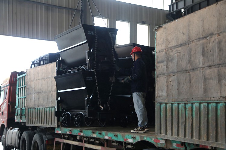 China Coal Group Sent A Batch Of Bucket Tipping Mine Cars To Chifeng Inner Mongolia