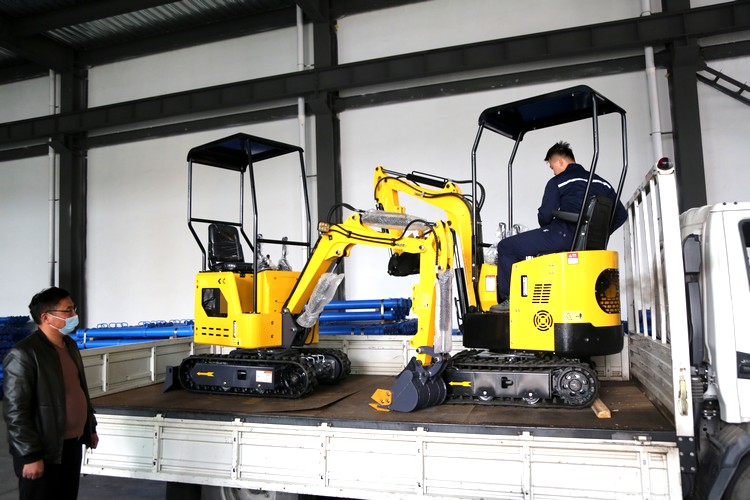 Small Excavators Of China Coal Group Are Delivered To Sichuan And Dezhou, Shandong Respectively