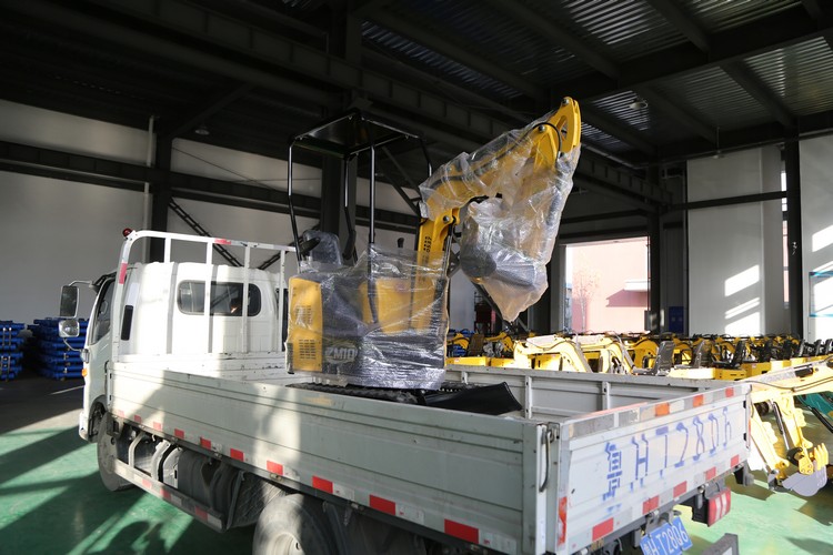 China Coal Group Sent A Batch Of Small Excavator To Zhejiang And Sichuan