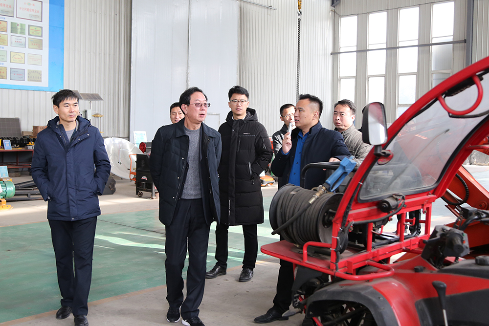 Warmly Welcome The Leaders Of Shandong Provincial Ministry Of Industry And Information Technology To Visit And Guide China Coal Group