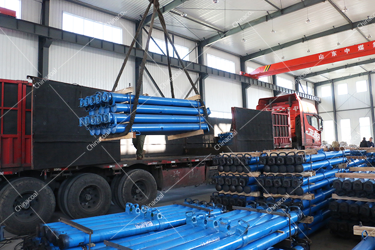 A Batch Of Mining Hydraulic Props For China Coal Group Were Sent To Inner Mongolia And Shanxi Province