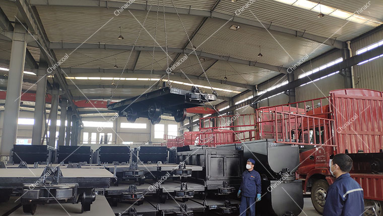 China Coal Group Sent A Batch Of  Flatbed Mining Cars To Anhui Province