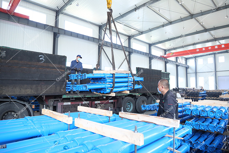 A Batch Of Mining Single Hydraulic Props From China Coal Group Were Sent To Tongcheng, Shaanxi